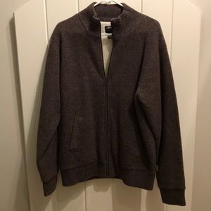 Stussy Brown Zip Up Jacket